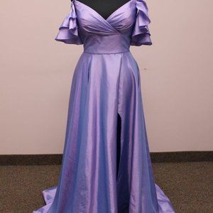 Sherri Hill taffeta A-line prom dress